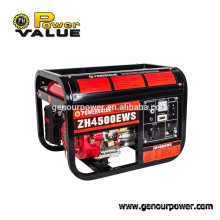 Low Noise With Motorcycle Muffler 3kw 3kva Noise Free Generator